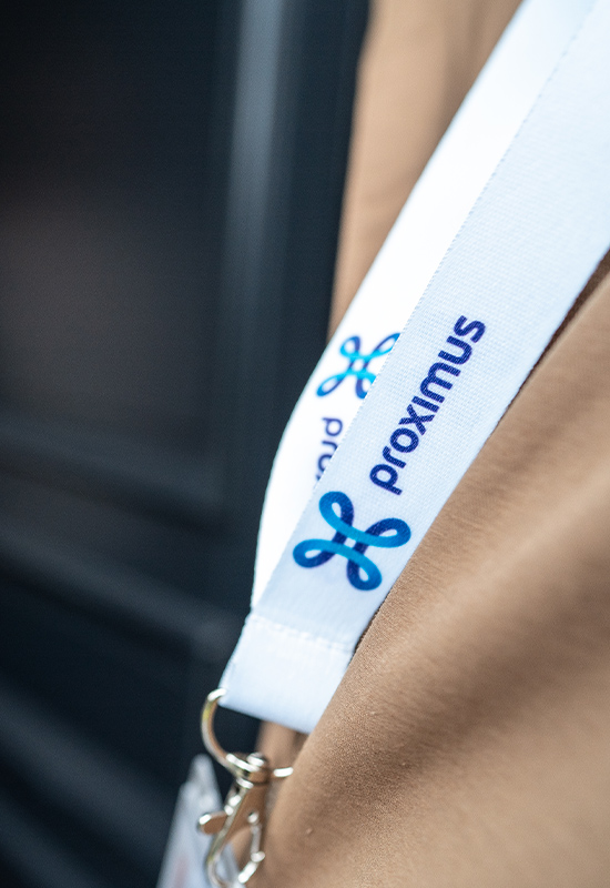 Badge Proximus Conseiller Proximus badge