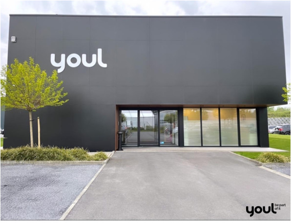 Youl - nos bureaux à Nivelles (Rue Joseph Luns 26)