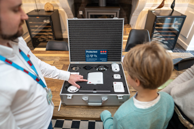 Démonstration des produits Sécuritas