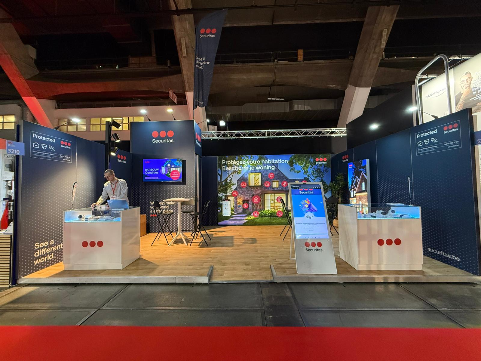 Stand securitashome batibouw Stand securitashome batibouw